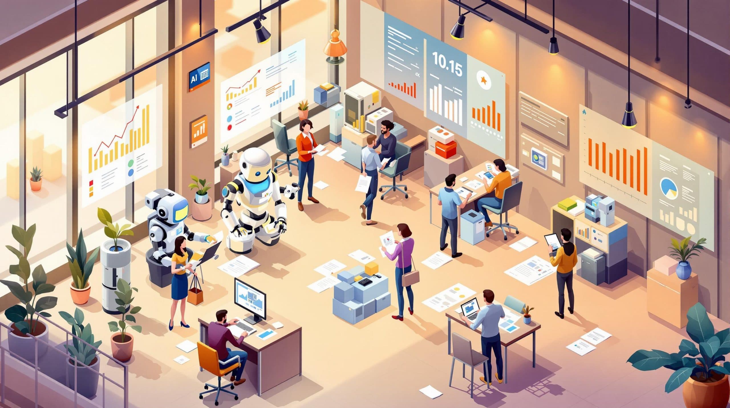 5 Ways AI Agents Reduce Operational Costs - Modern Business Workers