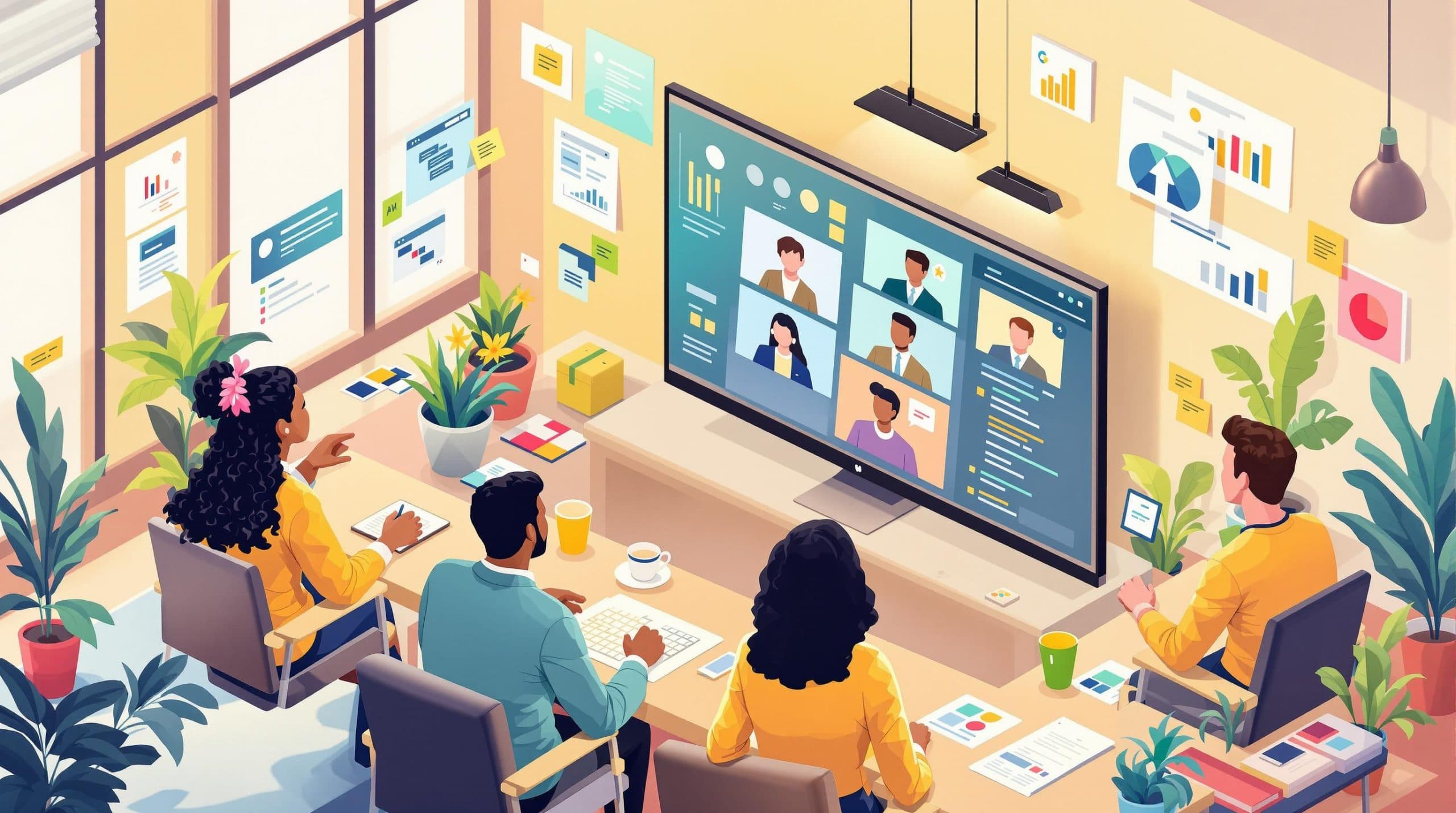 Top 7 AI Tools for Hybrid Team Collaboration