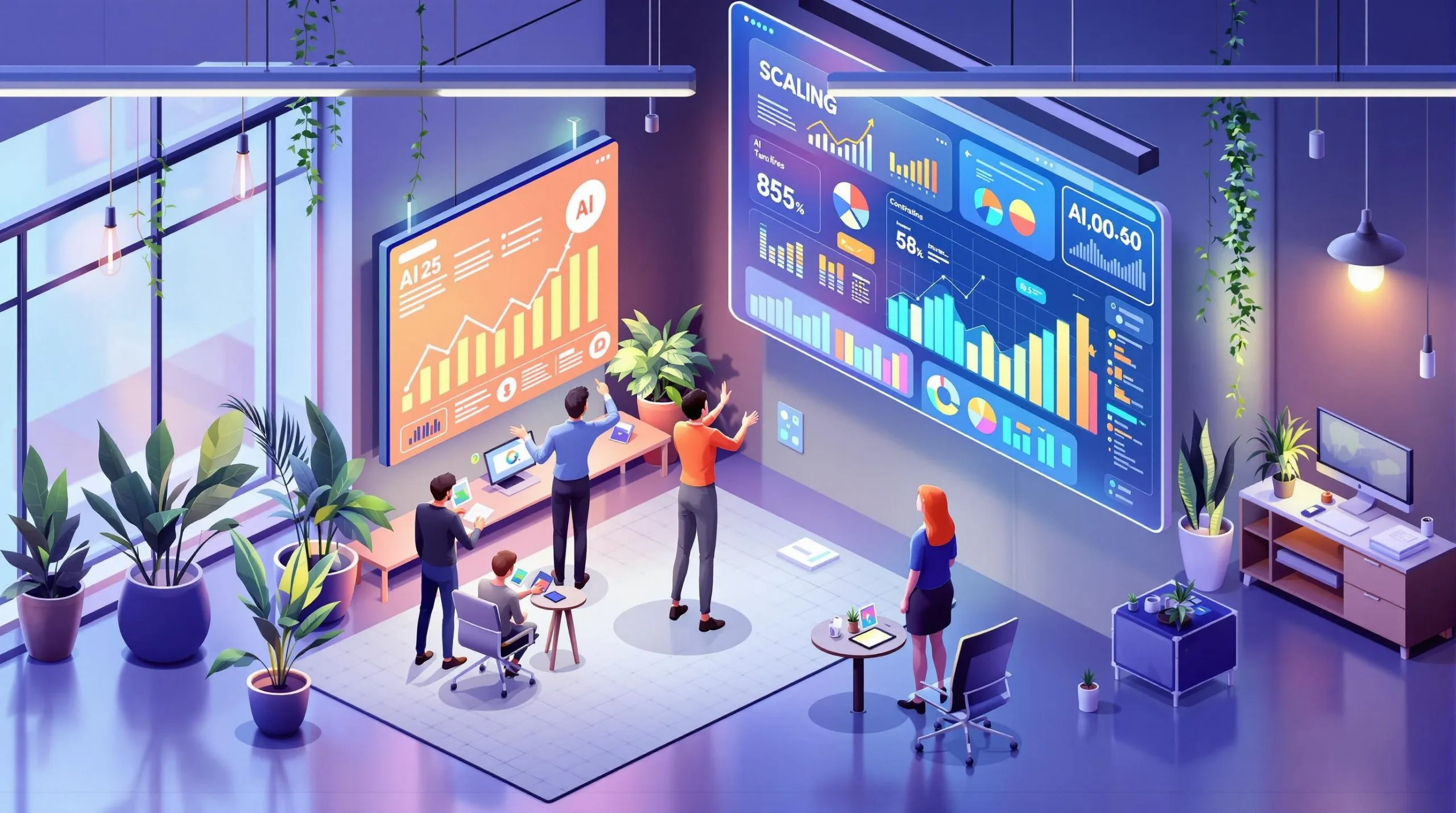 Business operations scaling strategy overview